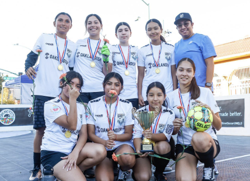 Oakland Genesis girl's soccer team