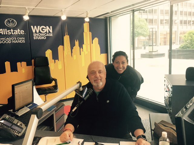 Christen Press and Steve Cochran